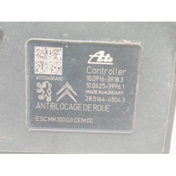 Recambio de abs para citroën c-elysee (dd_) 1.6 bluehdi 100 referencia OEM IAM 9826857180 10022012544 