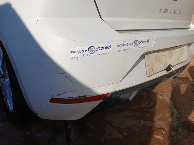 Recambio de paragolpes trasero para seat ibiza v (kj1, kjg) 1.0 referencia OEM IAM 6F0807421H  