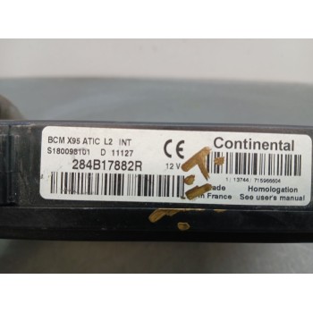 Recambio de centralita bsm para renault megane iii sport tourer 1.5 dci diesel fap referencia OEM IAM 284b17882r  