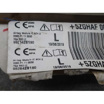 Recambio de airbag cortina delantero izquierdo para peugeot 508 allure referencia OEM IAM 9828428180  
