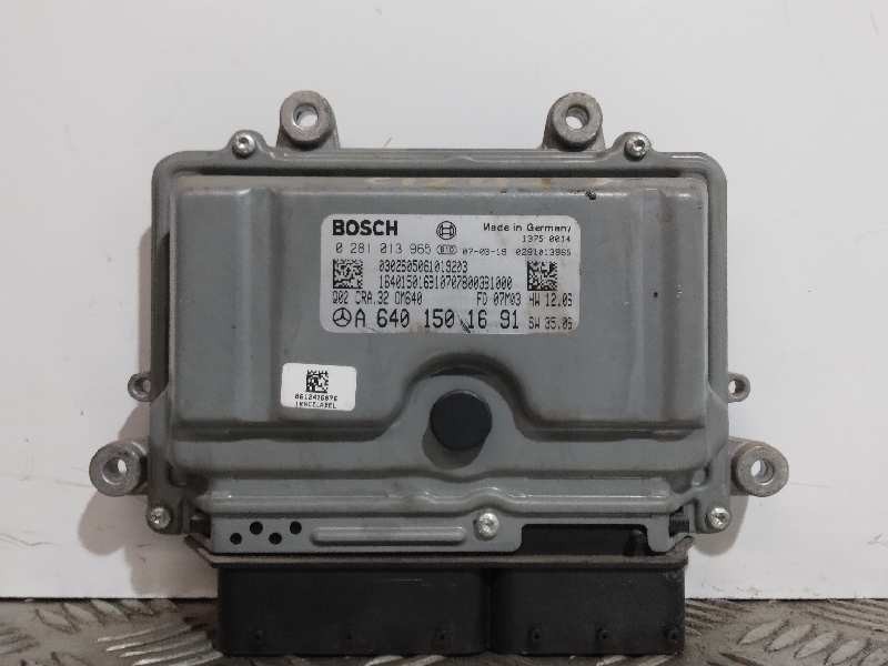 Recambio de centralita motor uce para mercedes-benz clase a (w169) 2.0 cdi cat referencia OEM IAM A6401501691  