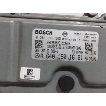 Recambio de centralita motor uce para mercedes-benz clase a (w169) 2.0 cdi cat referencia OEM IAM A6401501691  