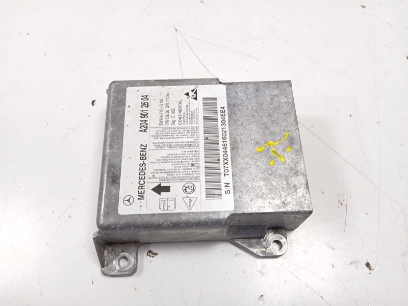 Recambio de centralita airbag para mercedes-benz clase c (w204) c 220 cdi (204.008) referencia OEM IAM A2049012604  