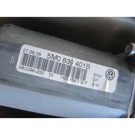 volkswagen golf plus (5m1) del año 2006