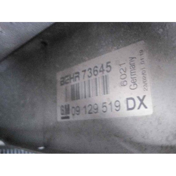 opel zafira a del año 2001