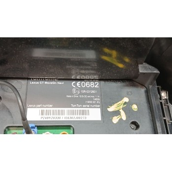 Recambio de sistema audio / radio cd para lexus ct 200h referencia OEM IAM pz49yz0330  
