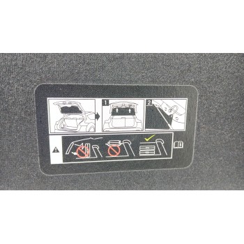 Recambio de bandeja trasera para nissan juke (f15) 1.5 dci referencia OEM IAM 799101KA1B / 51467361776  