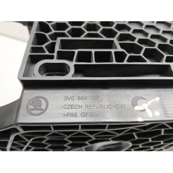 Recambio de apoyabrazos central para skoda superb (3v3) 2.0 tdi referencia OEM IAM 3v0864207  