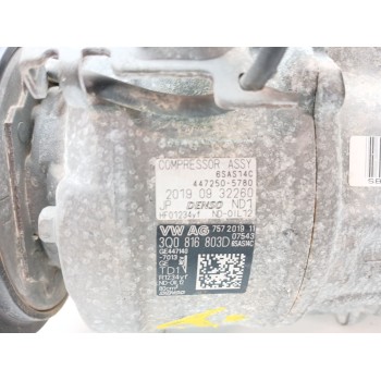 Recambio de compresor aire acondicionado para audi a1 sportback (gba) 25 tfsi referencia OEM IAM 3q0816803d 4472505780 