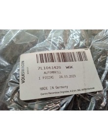 Recambio de alfombras para volkswagen t6.1 multivan (sh) referencia OEM IAM 7L1061420WGK DELANTERAS 2019>> 2