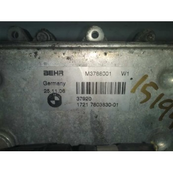 Recambio de enfriador aceite motor para bmw serie 5 berlina (e60) 520d referencia OEM IAM M3788001 780383001 