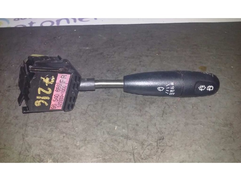 Recambio de mando limpia para daewoo kalos 1.4 cat referencia OEM IAM 96540686  