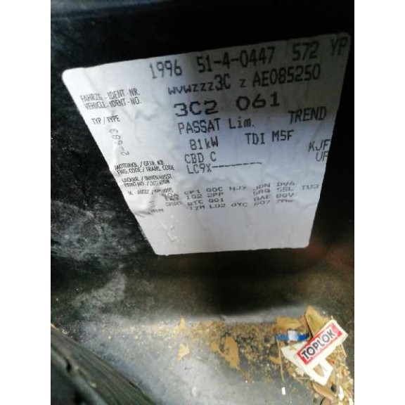 volkswagen passat berlina (3c2) del año 2010