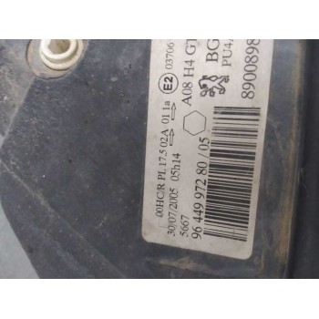 Recambio de faro izquierdo para peugeot 1007 dolce referencia OEM IAM  SOPORTE ROTO 1 SOPORTE ROTO