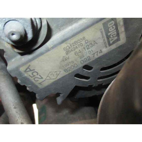 renault clio ii fase ii (b/cb0) del año 2001