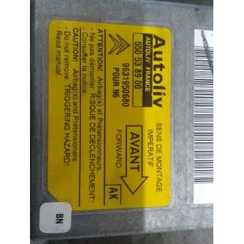 Recambio de centralita airbag para citroën xsara berlina 1.9 td sx referencia OEM IAM 9631950680 9631950680 