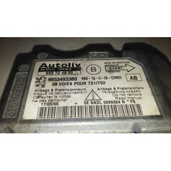 Recambio de centralita airbag para peugeot 307 break / sw (s1) break xs referencia OEM IAM 9653493380 9653493380 