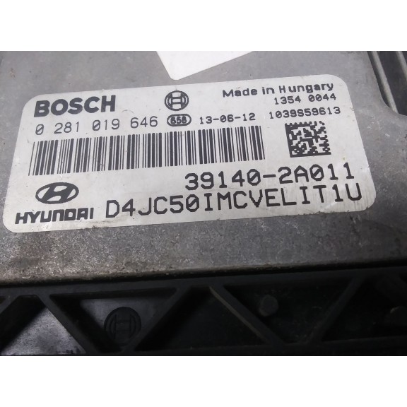 Recambio de centralita motor uce para hyundai ix20 sle blue referencia OEM IAM 391402A011  0281019646