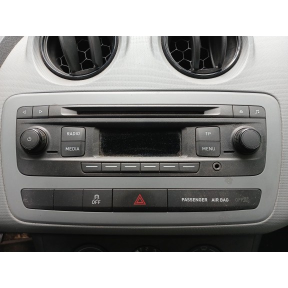 Recambio de sistema audio / radio cd para seat ibiza sc (6j1) reference tech referencia OEM IAM   