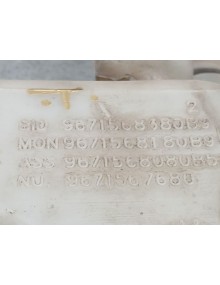 Recambio de deposito limpia para citroën berlingo station wagon sx multispace referencia OEM IAM 9671568380   2