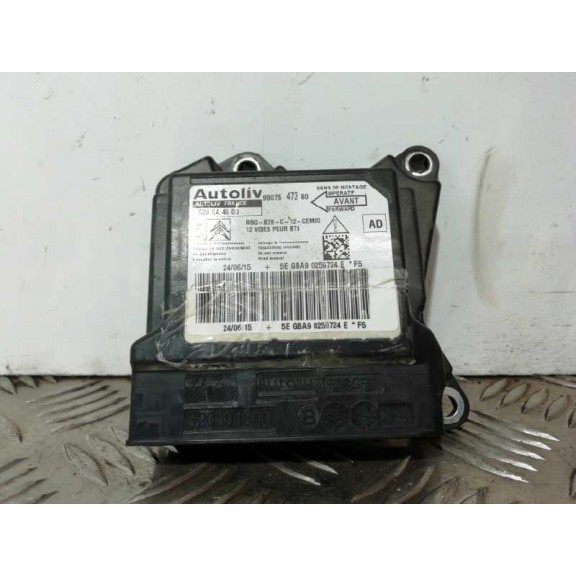 Recambio de centralita airbag para citroën c4 picasso intensive referencia OEM IAM 9807547380  