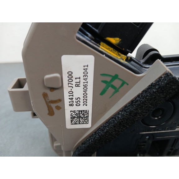 Recambio de cerradura puerta trasera izquierda para kia ceed gt line referencia OEM IAM 81410j7000 5 cables 