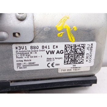 Recambio de kit airbag para skoda superb (3v3) 2.0 tdi referencia OEM IAM 3v0880204e 3v0880201t 5q0959655at