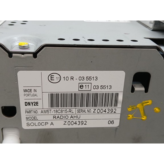 Recambio de sistema audio / radio cd para ford fiesta (ccn) trend referencia OEM IAM am5t18c815rl caja 