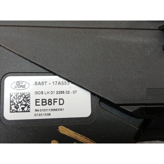 Recambio de mando multifuncion para ford fiesta (ccn) trend referencia OEM IAM 8a6t13n064bg con anillo 