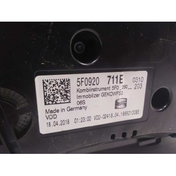 Recambio de cuadro instrumentos para seat leon st (5f8) x-perience 4drive referencia OEM IAM 5F0920711E 5F0920711E 