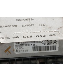 Recambio de centralita motor uce para citroën c4 coupe vts plus referencia OEM IAM 9661204380   2