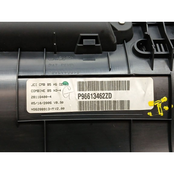 Recambio de cuadro instrumentos para citroën c4 coupe vts plus referencia OEM IAM p96613462zd 96613462zd 