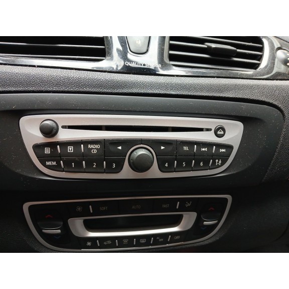 Recambio de sistema audio / radio cd para renault scénic iii (jz0/1_) 1.5 dci referencia OEM IAM   