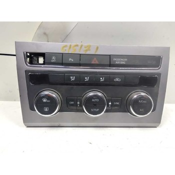 Recambio de mando climatizador para seat leon st (5f8) x-perience 4drive referencia OEM IAM 5F0907044AK  