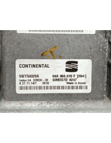 Recambio de centralita motor uce para seat altea xl (5p5) reference referencia OEM IAM 06a906070f   2