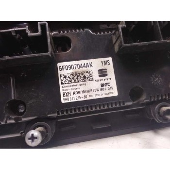 Recambio de mando climatizador para seat leon st (5f8) x-perience 4drive referencia OEM IAM 5F0907044AK  