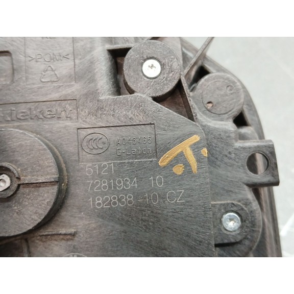 Recambio de cerradura puerta delantera derecha para mini mini (f56) cooper referencia OEM IAM 728193410 4 pines 