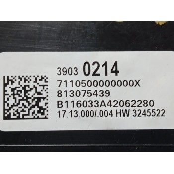 Recambio de cuadro instrumentos para opel insignia berlina excellence referencia OEM IAM 39030214 7110500000000X B116033A4206228