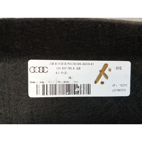 Recambio de bandeja trasera para audi a1 sportback (gba) referencia OEM IAM   