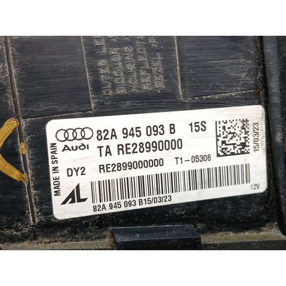 Recambio de piloto trasero izquierdo interior para audi a1 sportback (gba) referencia OEM IAM 82a945093b  