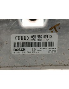 Recambio de centralita motor uce para audi a3 (8l1) 1.9 tdi referencia OEM IAM 038906019ck 0281010308  2