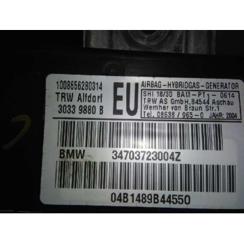Recambio de airbag lateral delantero derecho para bmw serie 3 berlina (e46) 320d referencia OEM IAM 30339880B 34703723004Z 