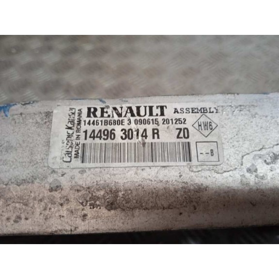 Recambio de intercooler para dacia sandero stepway referencia OEM IAM 144963014R  