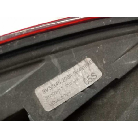 Recambio de piloto trasero derecho para skoda superb (3v3) active referencia OEM IAM 3v5945208a  