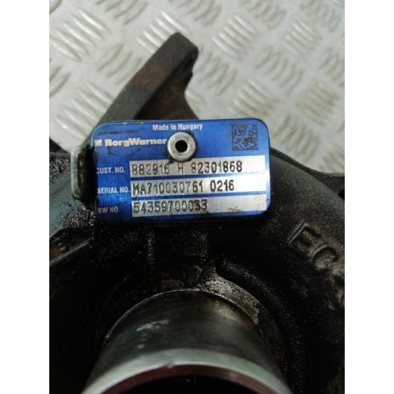 Recambio de turbocompresor para renault clio iii 1.5 dci diesel referencia OEM IAM 54359700033 CASCO 