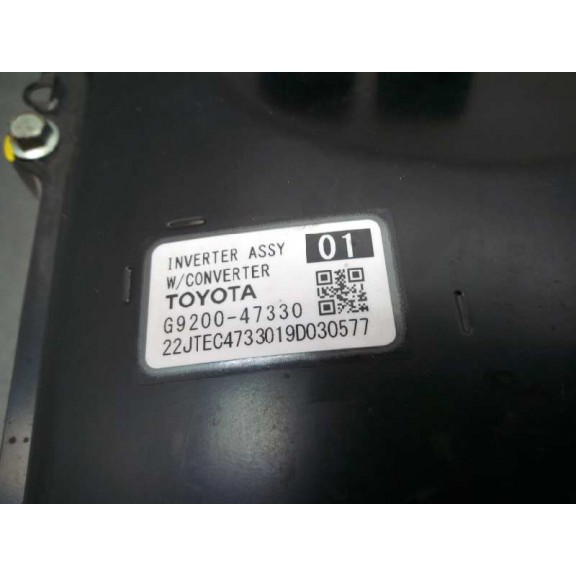 Recambio de bateria para toyota corolla (e21) hybrid active referencia OEM IAM G920047330 CONVERTIDOR 71.000KM