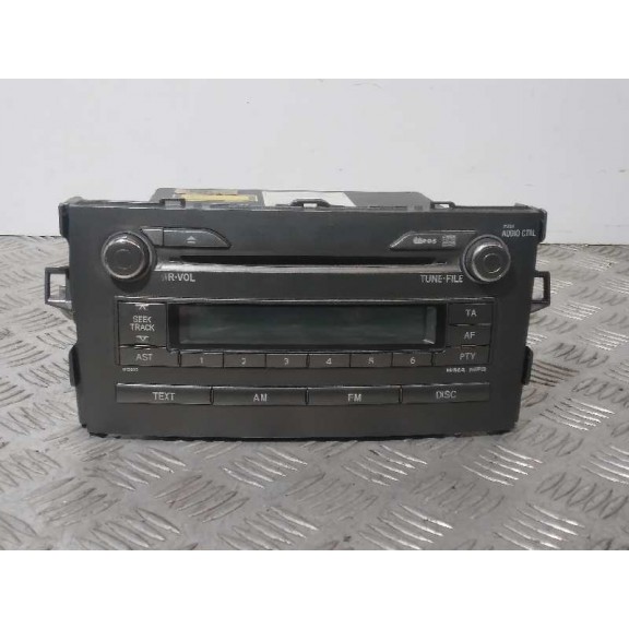 Recambio de sistema audio / radio cd para toyota auris sport referencia OEM IAM 8612002520 1220008900A101 