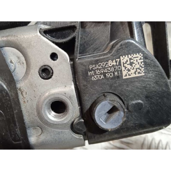 Recambio de cerradura puerta delantera derecha para peugeot 208 (p2) active referencia OEM IAM 9829284780 PSA292847 6 PINS