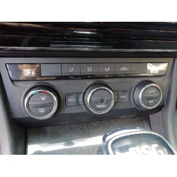 Recambio de mando climatizador para skoda superb (3v3) 2.0 tdi referencia OEM IAM 3v0907044ed  