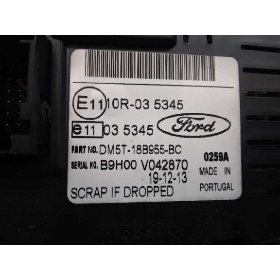 Recambio de display para ford focus lim. (cb8) trend referencia OEM IAM DM5T18B955BC  